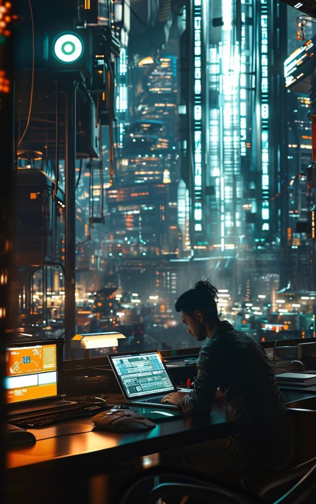 futurism perspective digital nomads lifestyle 23 2151252497